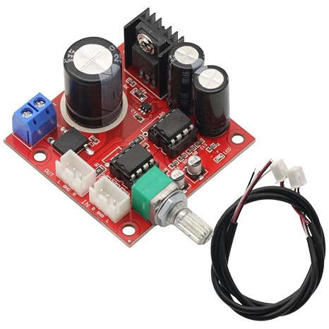 Dual NE5532 Preamplifier Board AC5-16V DC6-24V Single Power Supply Amplifier Module Microphone Preamps Audio Operational Amplifier Board
