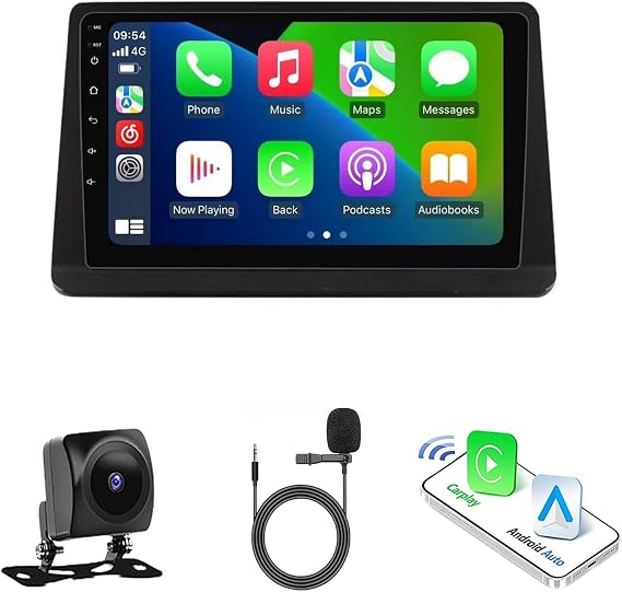 Car Radio Stereo for Mitsubishi Pajero Montero V31 Cheetah Kingbox, Android 13, 9" IPS Touch Screen Upgrade Dash Kit with Car-Play & Android Auto, GPS Navigation DSP SWC 5G WiFi Camera(8Core 2+32GB)