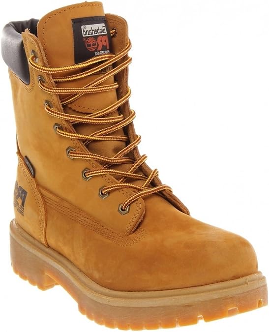 Timberland Men's Pro-8 Inch Direct Attach ST WP Wheat Nubuck 9.5 M