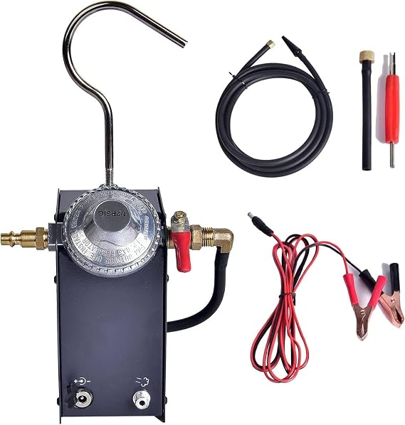 PONO Automotive Smoke Leak Detector, Evap Car Pipe Leakage Tester, DC12V Fuel Leak Locator, Universal for Motorcycle/Car/Truck
