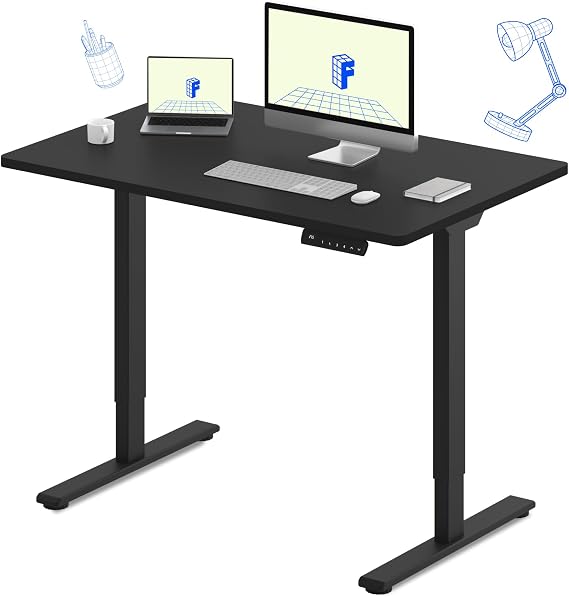 FLEXISPOT E3 Dual Motor Electric Standing Desk, 48 x 24