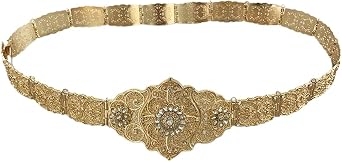party belt, Traditional Handmade Belt Russian Caucasus Robe Belt Antique Waistband for Wedding Rhinestones Carving