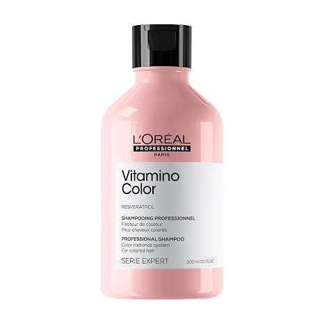 L'Oréal Professionnel Farberhaltendes Haarshampoo für coloriertes Haar Mit Resveratrol Serie Expert Vitamino Color Shampoo 300 ml