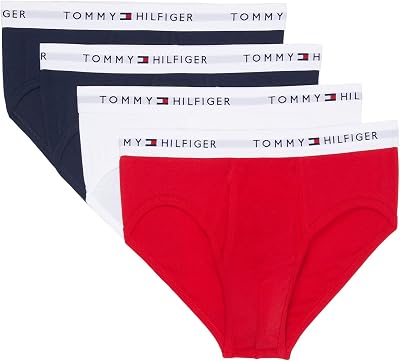 Tommy Hilfiger Mens Cotton Classics 4-pack Brief