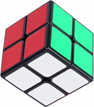 2x2 Speed Cube, Classic 2x2 Cube Puzzles Toy Black
