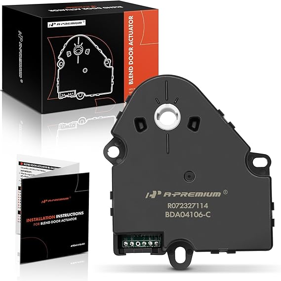 A-Premium HVAC Blend Door Actuator, Replaces 89018365, 52402588