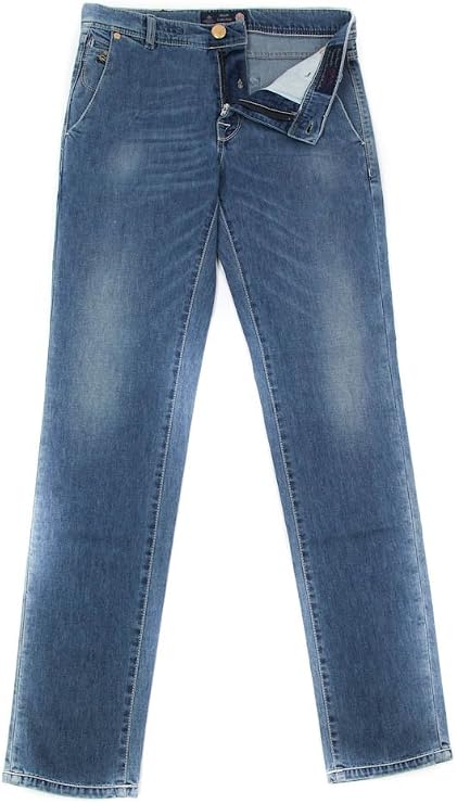 Luigi Borrelli New Denim Blue Jeans - Extra Slim - 33/49