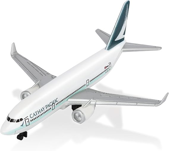 1/400 Cathay Pacific Airplane Model Kits Plastic Airplane Model for Collection and Display
