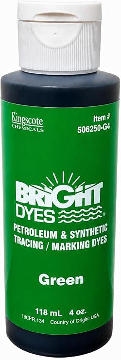 Solvent Green 250 Color Coding Dye- 4 Oz.