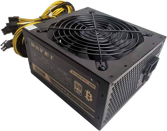 1800W 2000W Bitcoin Mining PSU PC Power Supply Computer Mining Rig 8 GPU ATX Ethereum Coin 12v 6pin Power Supply