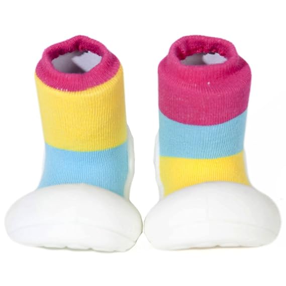 Attipas Big Toe Box Toddler ShoeTOGETHER Pink Medium