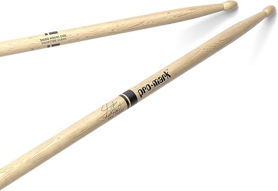 ProMark Drum Sticks - Neil Peart 747 Shira Kashi Oak Drumsticks, Wood Tip, One Pair
