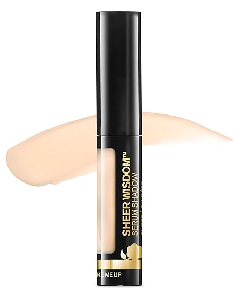 butter LONDON Sheer Wisdom Serum Liquid Eyeshadow & Primer - 2-In-1 Formula, Satin Matte Hydrating Eye Makeup for Hooded Eyes - Crease-Free Coverage Smooths Fine Lines & Wrinkles, 0.13 Oz