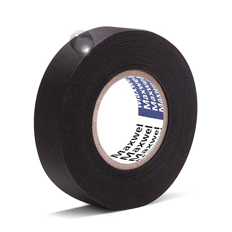 Wire Harness Tape, Automotive Cloth Electrical Tape | 3/4" x 50 FT, Chemical Fiber Cloth, High Temp, Wiring Harness Loom, Auto Electrical Wrap, Protection, Insulation, 1 Piece