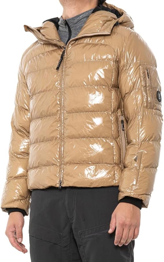 Bogner NEO MenS SKI Jacket, Light Caramel, US 44 (EU 54)