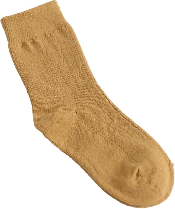 FULLLIGHT TECH Solid-color socks (Brown)