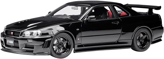 AUTOART 1/18 Nismo R34 GT-R Z-tune Black Pearl, Finished Product