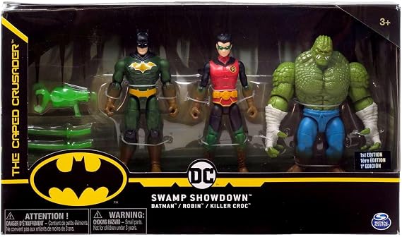 The Caped Crusader dc Swamp Showdown