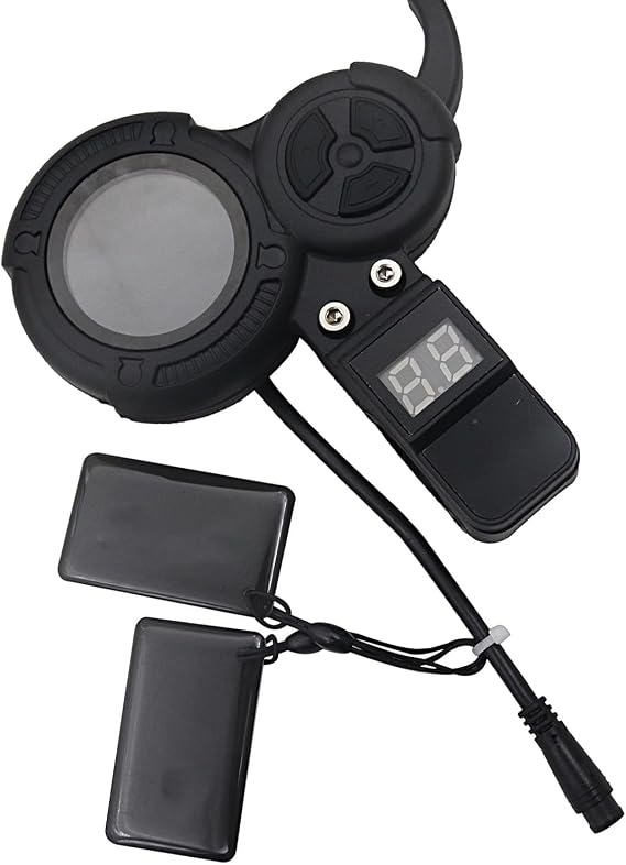 LED Throttle Accelerator For VSETT 8 8+ 9 9+ 10+ 11+ Electric Scooters Enhanced Speed Control And Design Alloy+Plastic Durability Throttle
