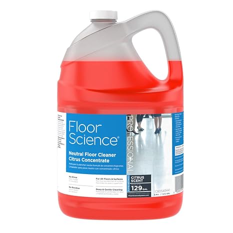 Diversey Floor Science Neutral Floor Cleaner, Concentrate, 1 Gallon