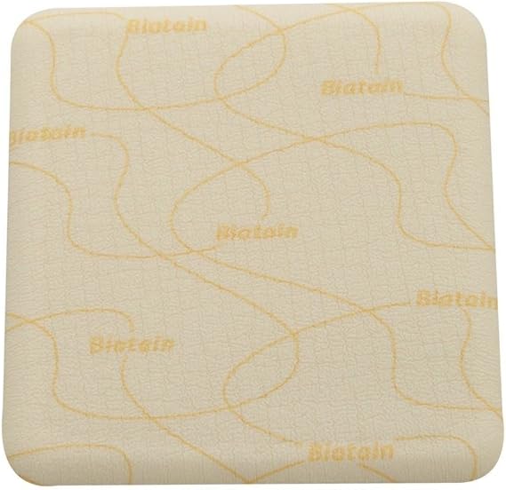 Coloplast Biatain Non-Adhesive Wound Dressing, Sterile, Flexible, 4 x 4 Inch 3410 (Box of 10)