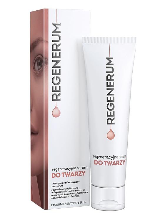 Regenerum - Face Regenerating Serum - SPF 15 for Dry Sensitive Skin - 50 ml