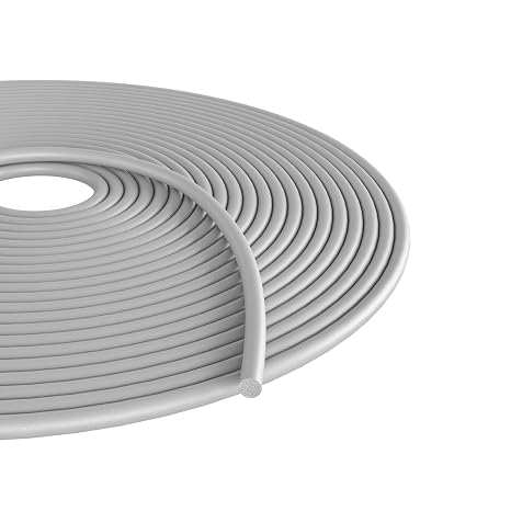 Storystore Backer Rod, Foam Backer Rod Caulk Saver EPDM Rubber 1/4" x 16.4' | For Gaps and Weather Stripping Door Seal, Concrete Expansion Joint Filler, Gray