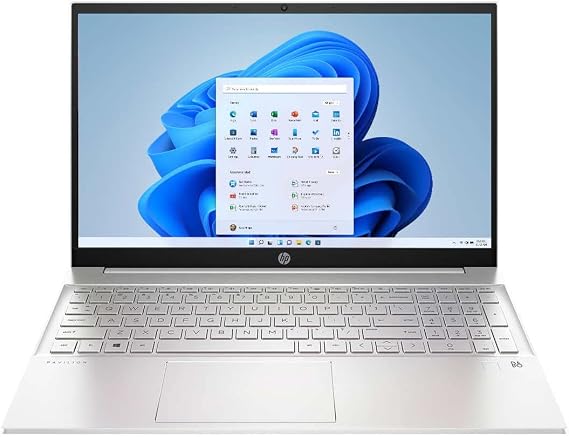 2022 HP Pavilion 15.6" FHD Touchscreen Laptop 11th Gen 4-Core Intel i5-1155G7 16GB DDR4 512GB NVMe SSD Iris Xe Graphics HDMI Webcam WiFi-6 Bluetooth Backlit Keyboard Windows 11 Home w/ 32GB USB
