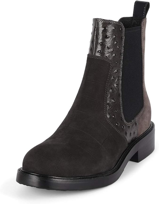 Jeffrey Campbell Edmond Boots Grey Exotic Multi 9