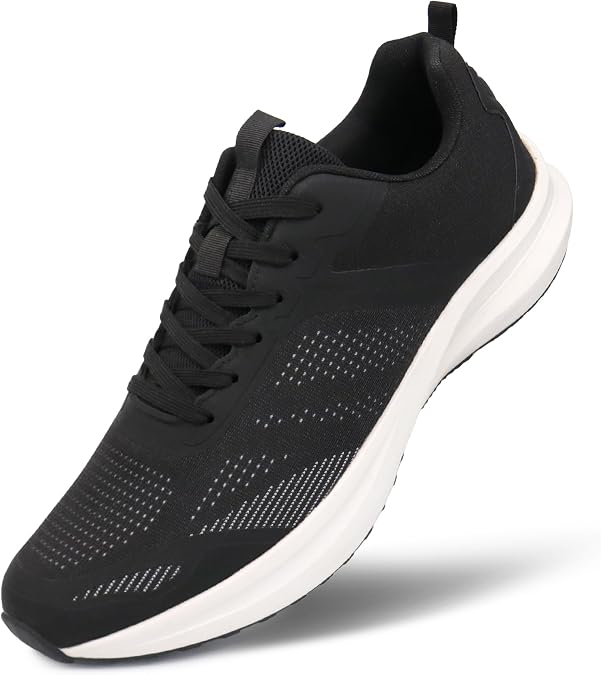 Hawkwell Men's Plus Size Walking Shoes Non-Slip Workout Fashion Sneakers UK Size 12 13 14 15 16 17 18