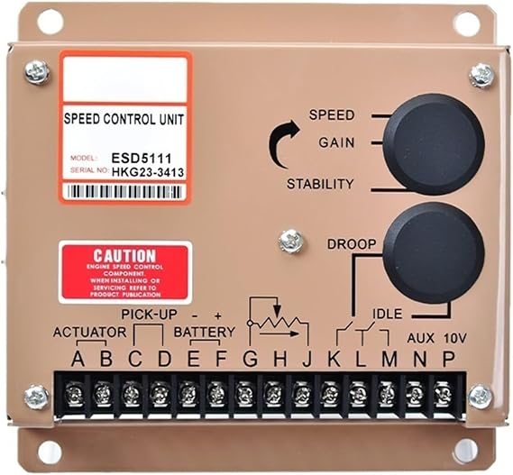 ESD5111 Engine Electronic Speed Control Controller Generator Set Electric Control Board Speed Governor