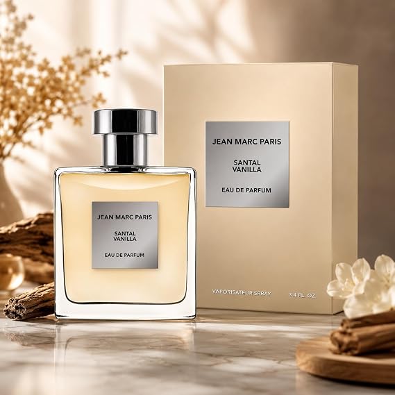 Jean Marc Paris Santal Vanilla Men's Eau De Parfum 3.4 Fl Oz