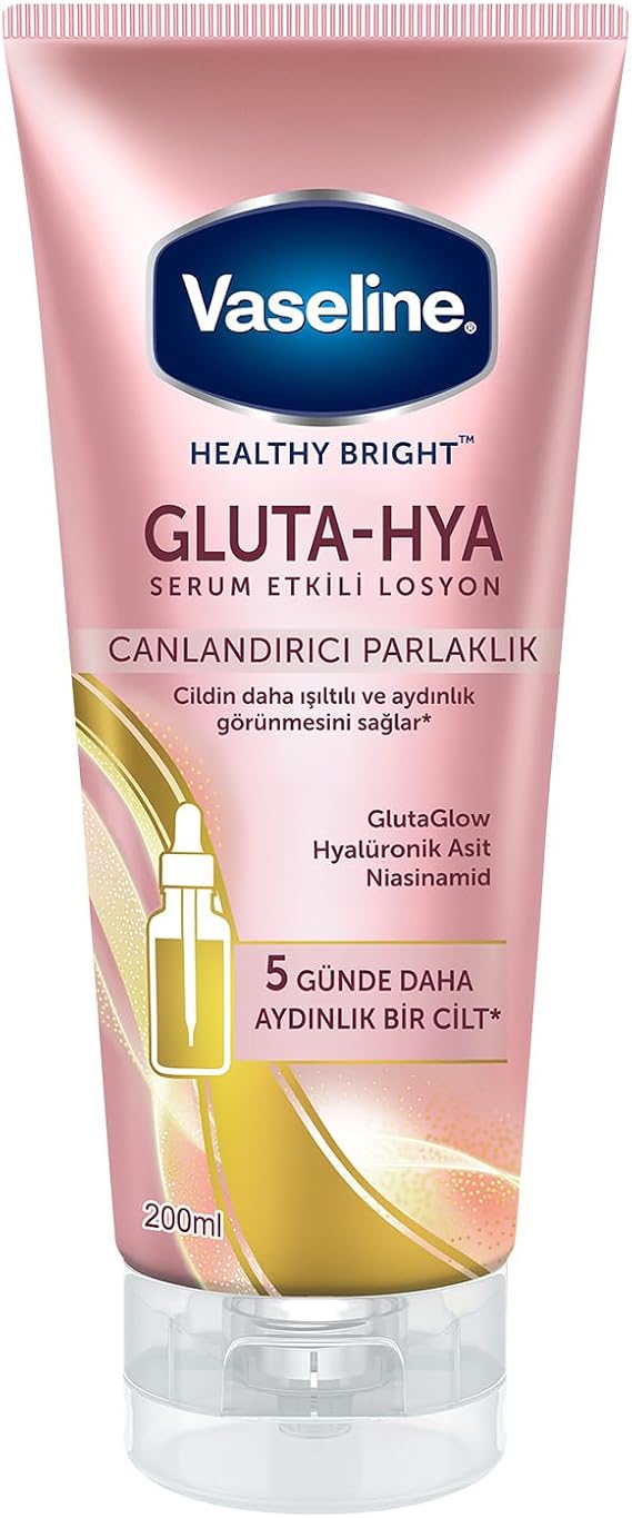Vaseline Gluta Hya Serum Etkili Losyon Canlandırıcı Parlaklık 200 ml