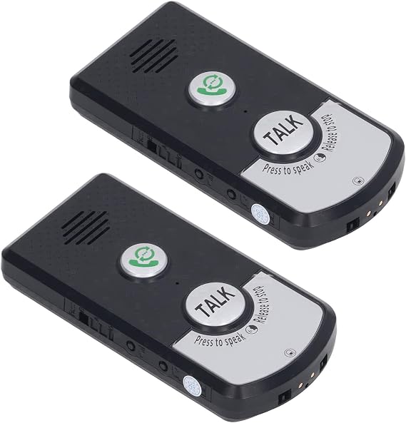 Intercoms Wireless for Home, Long Range Wireless Intercom System for Room to Room Communication, 2 Way Voice Intercom for Elderly, Seniors, and Kids