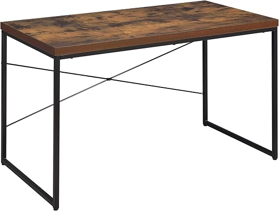 Acme Bob 47 Inch Computer Desk, Modern Simple Style Desk for Home Office, Student Study Writing Desk, Oak