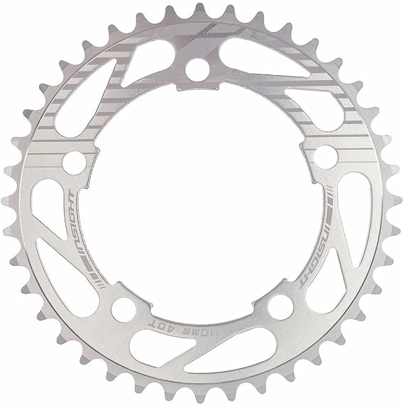 Insight 5-Bolt BMX Chainring 110mm BCD 44T Polished