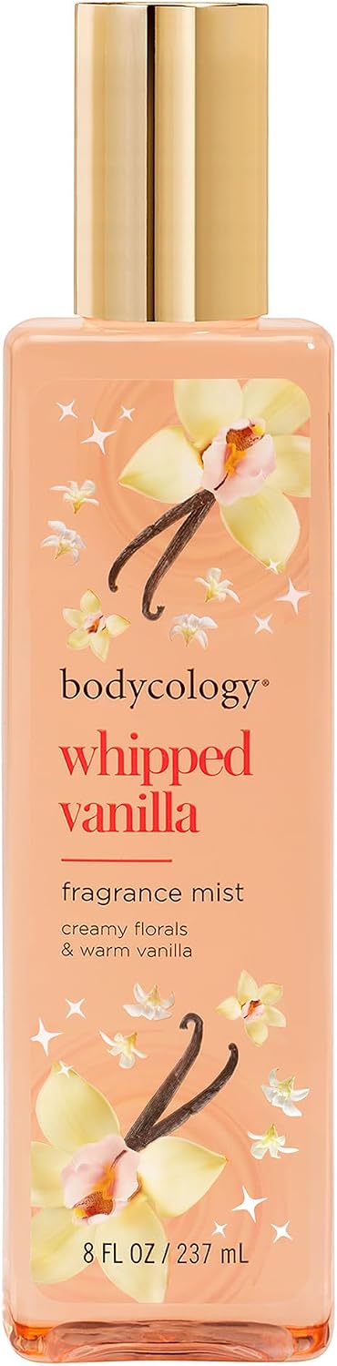 Bodycology Whipped Vanilla For Women 8 oz Fragrance Mist