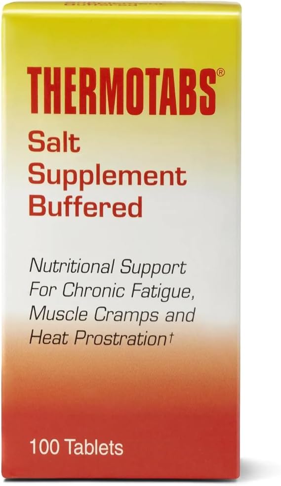 Thermotabs Salt Supplement Buffered Tablets 100 ea by Thermotabs
