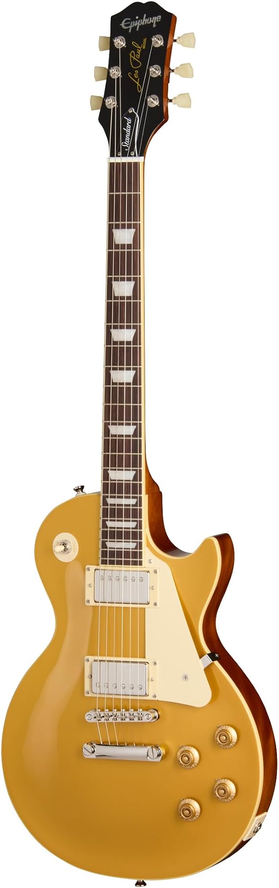 Epiphone Inspired by Gibson Les Paul Standard 50s, Gold Top with Bag
