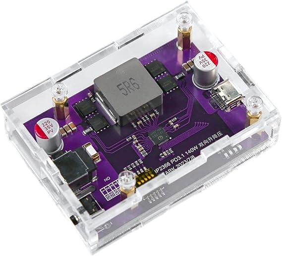 Bidirectional Voltage Converter Boost Charging Module Power Module Fast Charge Power Board, with Shell
