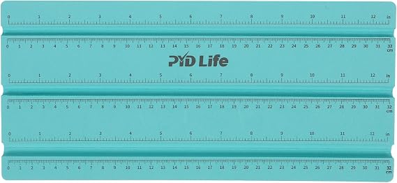 PYD Life Sublimation Tools for Pens Straws Wrapping Measuring Mint Green
