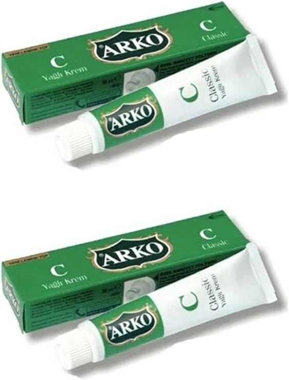 Arko 2 Natural Classic Oily Hand and Body Care Cream 20 Cc