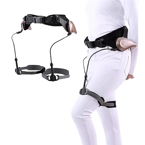 Wearable Walking Assistance Devices, Adjustable Exoskeleton Ergonomic Power Walking Aid, No Charging Needed, Exoskeleton Walking Device for Rehabilitation Training Hiking(Left Leg)