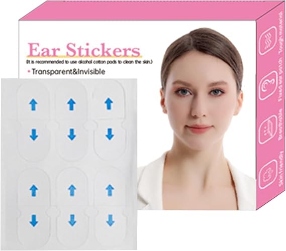 Ear Stickers to Hold Back The Ear Long-Lasting Breathable Waterproof | Breathable Ear Corrector Tape for Dating Wedding Work Photos Travel Parties Daily Wear Special