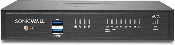 SonicWall TZ270 Secure Upgrade Plus 3YR Advanced Edition + Rackmount.IT Rackmount Kit RM-SW-T10 (02-SSC-6845 + RM-SW-T10)