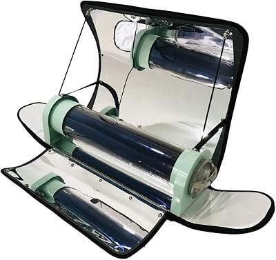 ETE ETMATE Solar Oven Outdoor Integrated Solar Cooker Portable Parabolic Maximum Temperature: 550F 288C