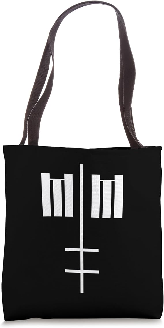 Marilyn Manson MM Cross Tote Bag