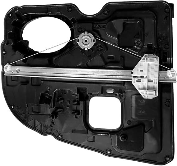 Rear Left Window Regulator Compatible with Dodge Ram 2009-2020 Driver Side Replace : 68045171AC