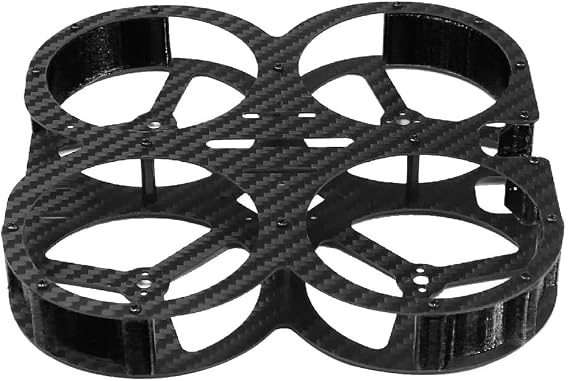 X115 115mm Wheelbase Quadcopter Carbon Fiber FPV Frame Kit 2.5inch Propellers For FPV RC Racing Drone UseBlack