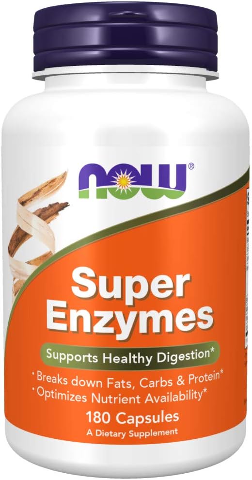 Now Super Enzymes 180 Capsules